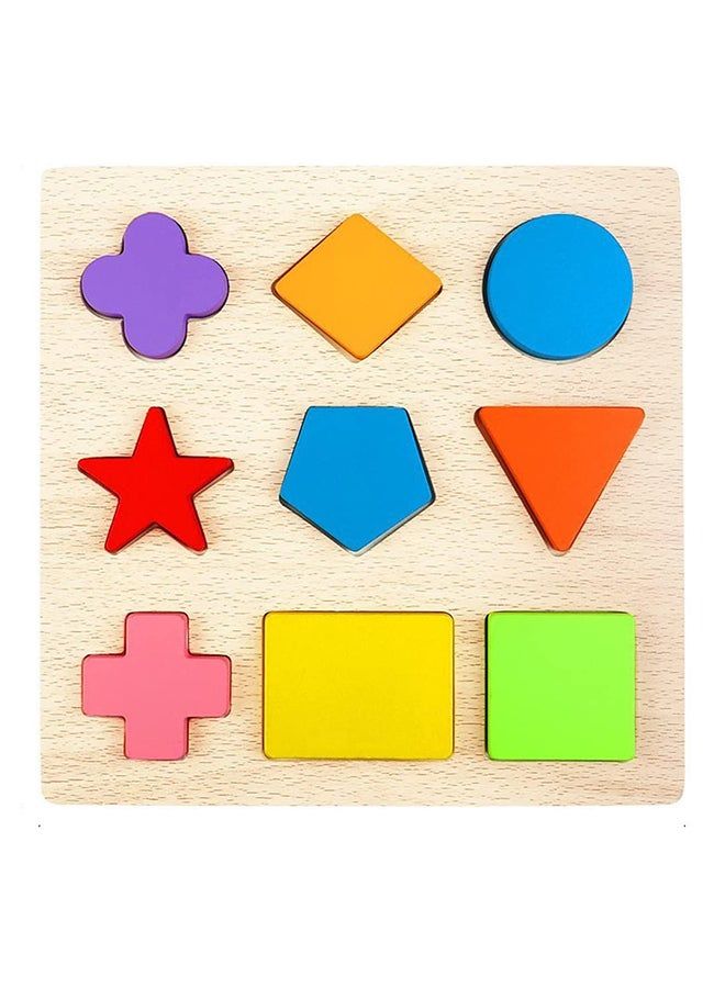 wooden shape puzzle